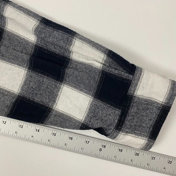 Lucky Brand Men's Shirt Sz XXL Long Sleeve Western Plaid Flannel Pockets - Picture 9 of 12